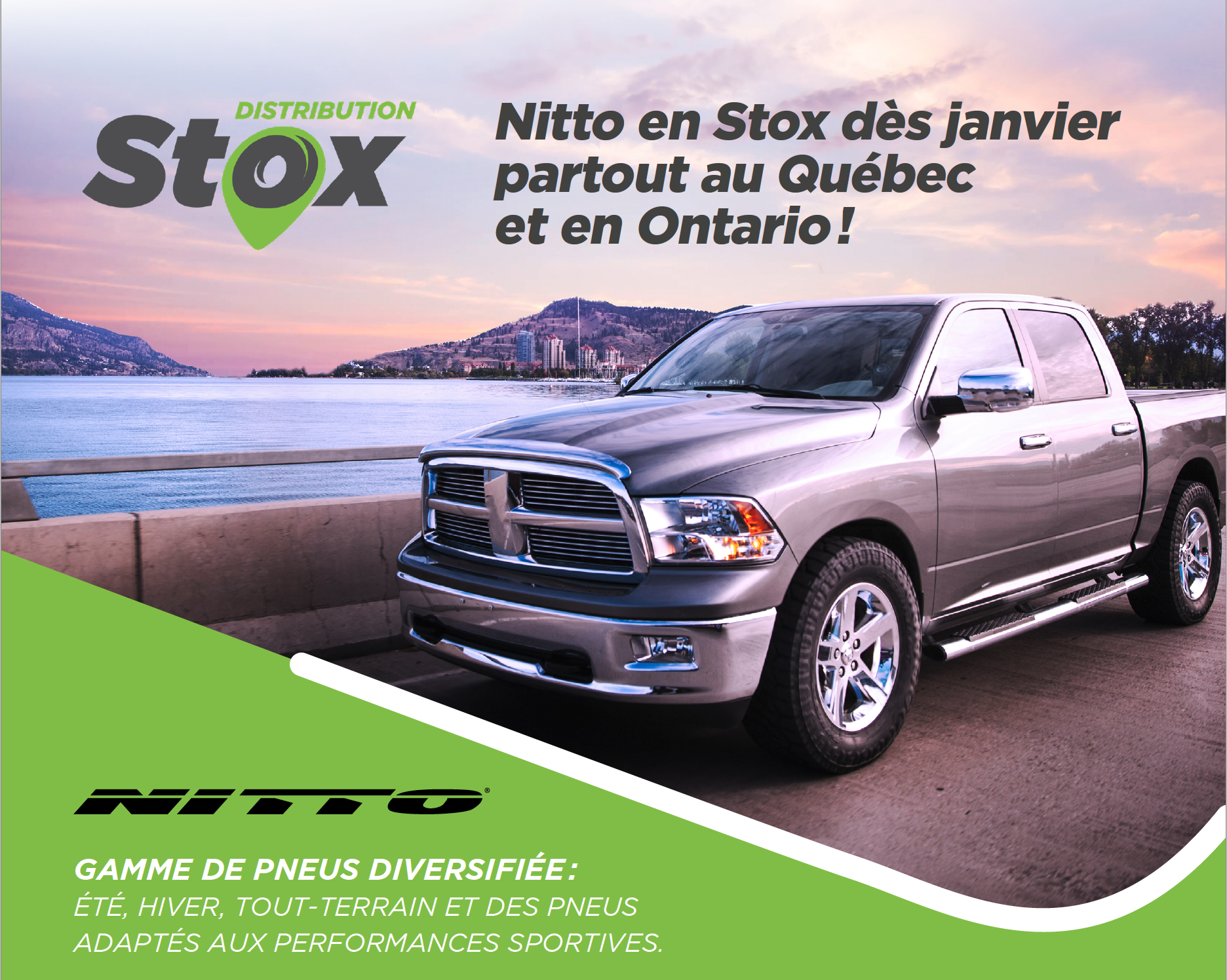 Nitto en Stox dès janvier partout au Québec et en Ontario !